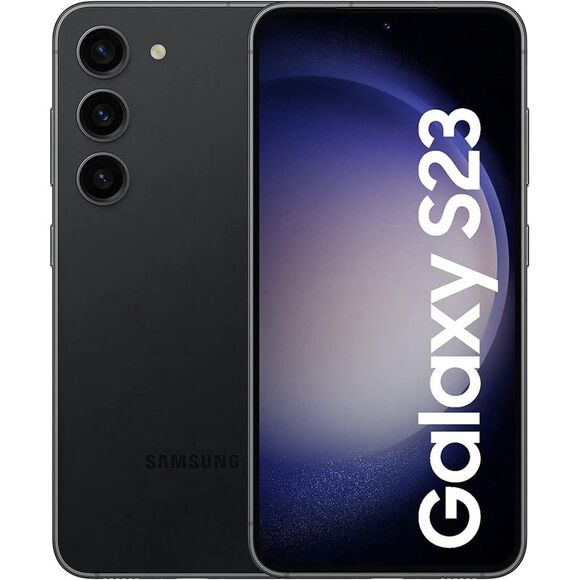 SAMSUNG Galaxy S23 5G 2022 128GB+8GB 6.1" Dual SIM Unlocked Smartphone - Black - Picture 1 of 4